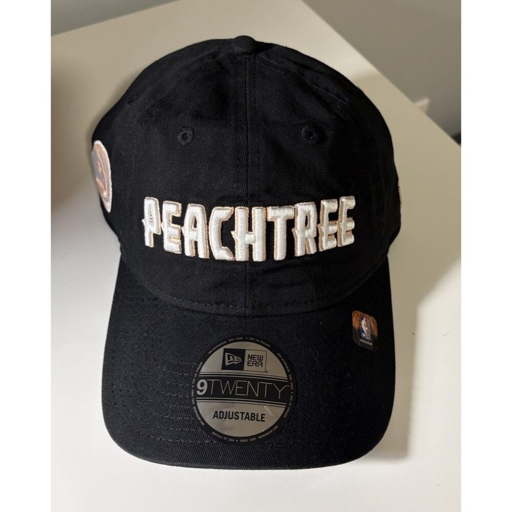 Men's New Era 9Twenty Hat Atlanta Hawks 2025/26 Adjustable Strap PEACHTREE Logo